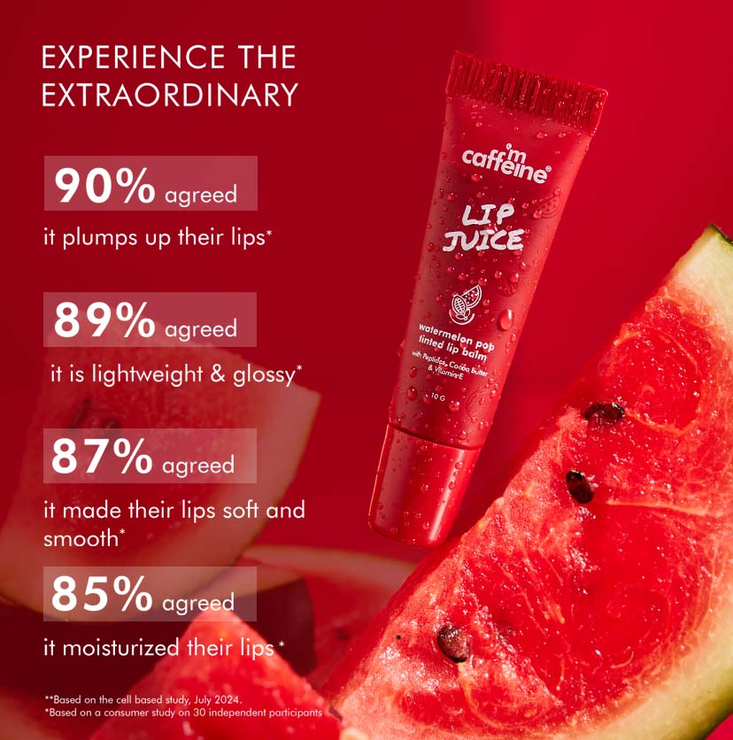 Lip Juice Tinted Lip Balm - Watermelon POP - 10g - Pack of 2