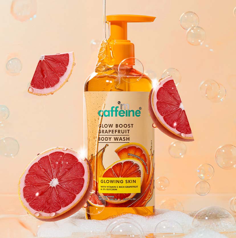 Glow Boost Vitamin C Rich Grapefruit Body Wash - 300 ml