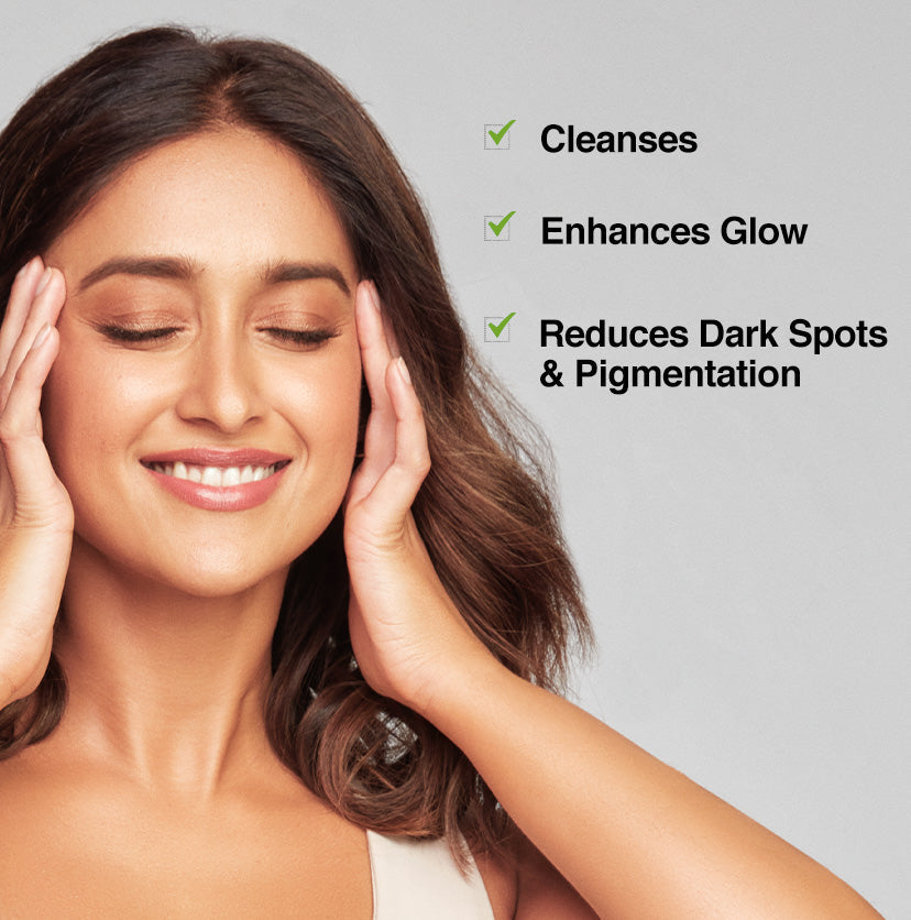 Green Tea Face Glow Night Routine