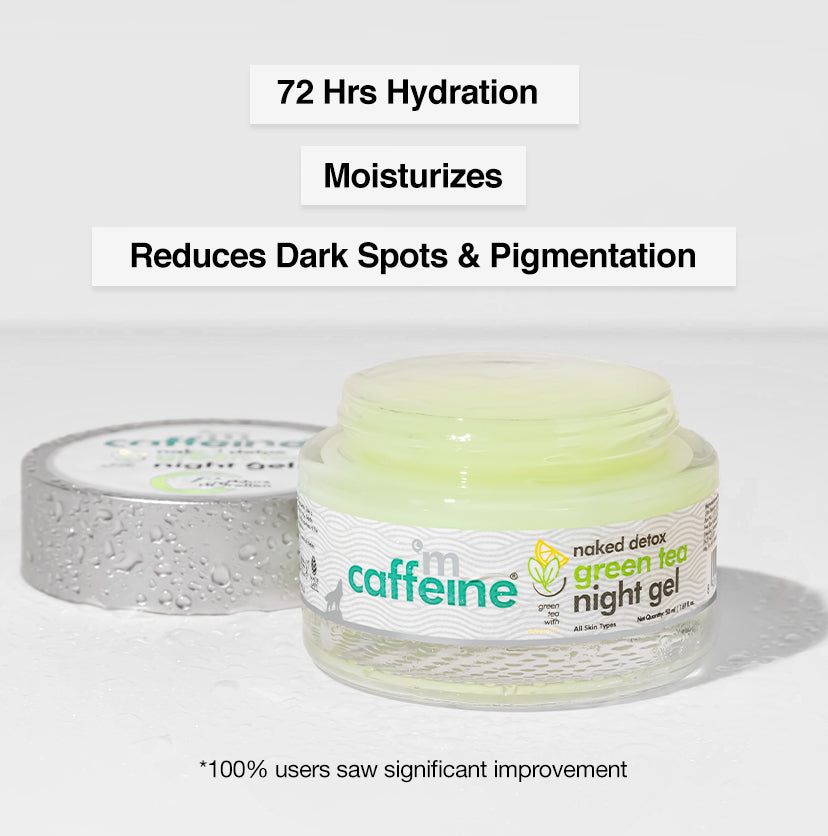 Green Tea Face Glow Night Routine