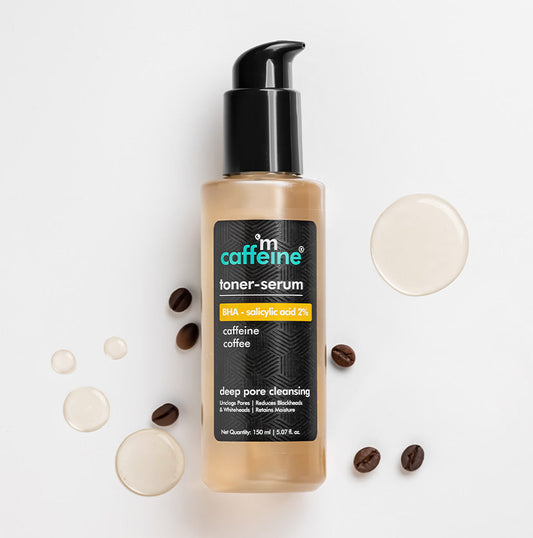 BHA-2% Salicylic Acid 2in1 Toner-Serum with Coffee - Unclogs Pores & Reduces Blackheads - 150 ml