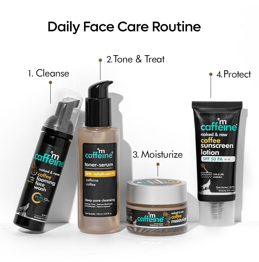 BHA-2% Salicylic Acid 2in1 Toner-Serum with Coffee - Unclogs Pores & Reduces Blackheads - 150 ml