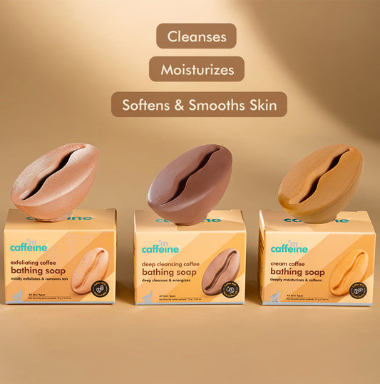 Assorted Coffee Bathing Soap Trio