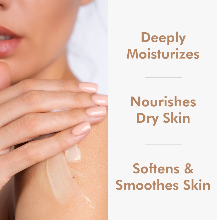 Coffee & Almond Body Butter with Shea Butter for Deep Moisturization & Smooth Skin - 100 gm