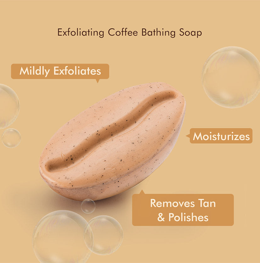 Assorted Coffee Bathing Soap Trio