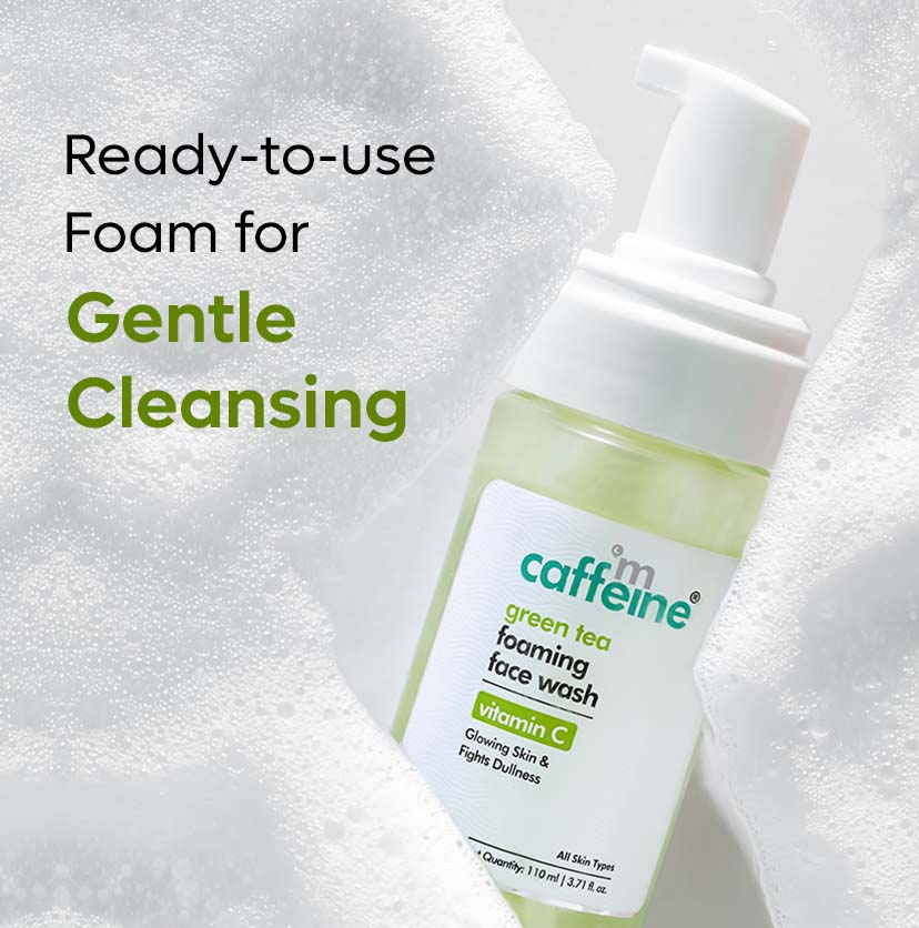Green Tea & Vit C Foaming Face Wash - 110 ml