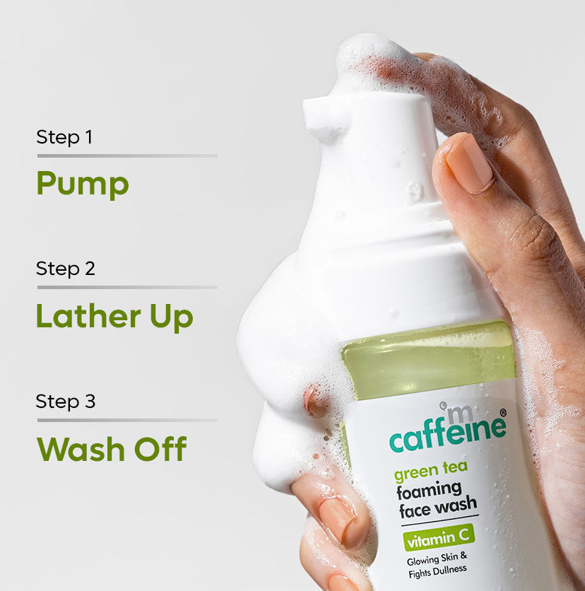 Green Tea & Vit C Foaming Face Wash - 110 ml