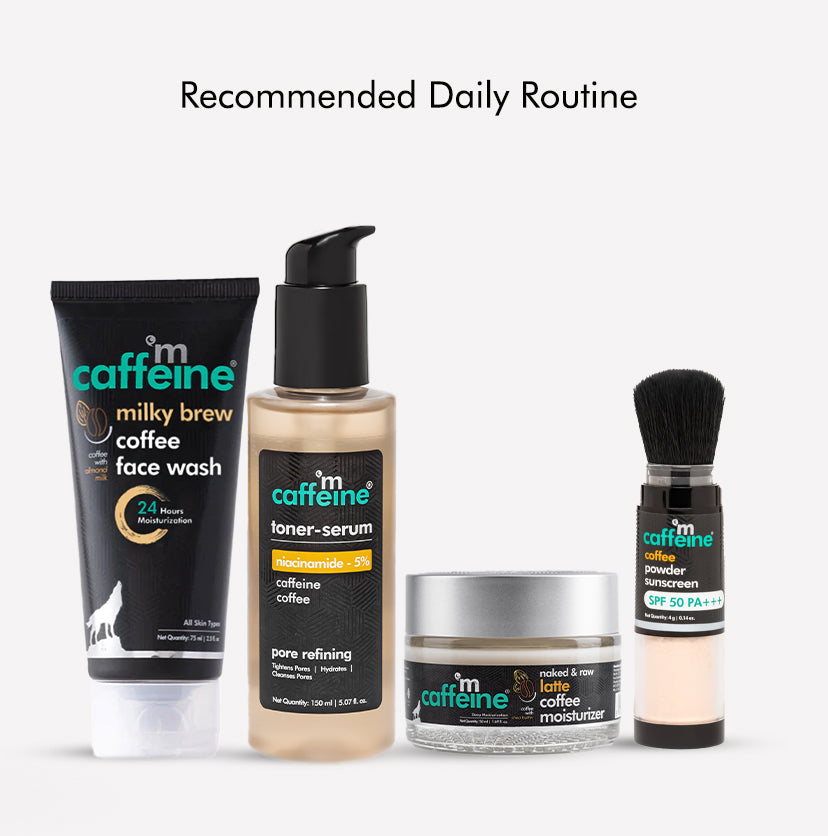 Coffee Powder Sunscreen SPF 50 PA+++ | UV Protection | Mattifying & Water Resistant (4g)