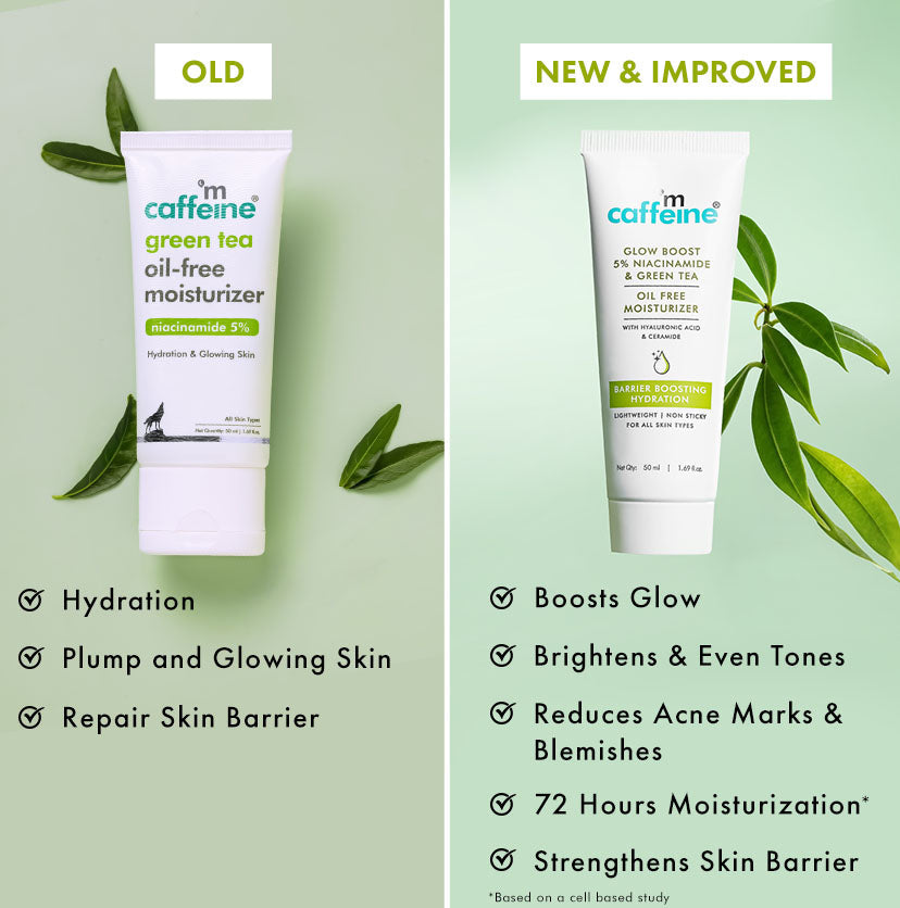 Glow Boost 5% Niacinamide & Green Tea Oil Free Moisturizer