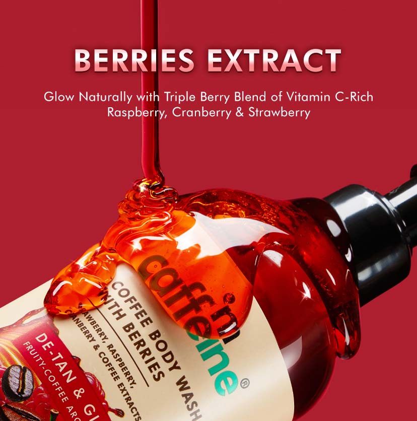 Coffee Body Wash with Berries - 300ml