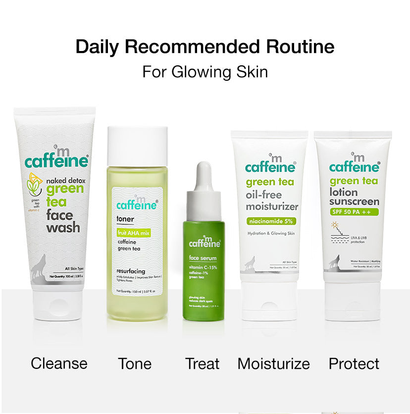 Green Tea & 15% Vitamin C Face Serum - 30 ml