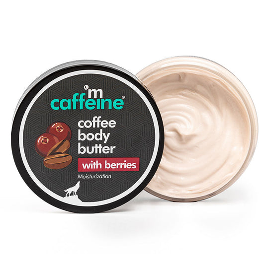 Coffee & Berries Body Butter with Shea Butter for Deep Moisturization & Smooth Skin - 25 g