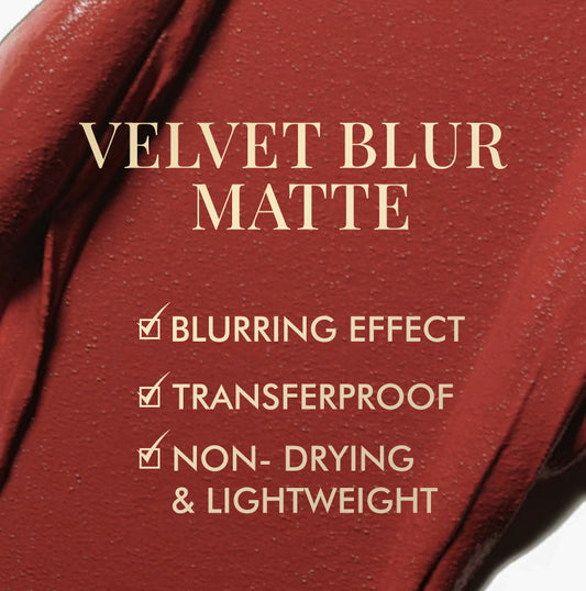 Velvet Blur Matte Liquid Lipstick - Rosewood