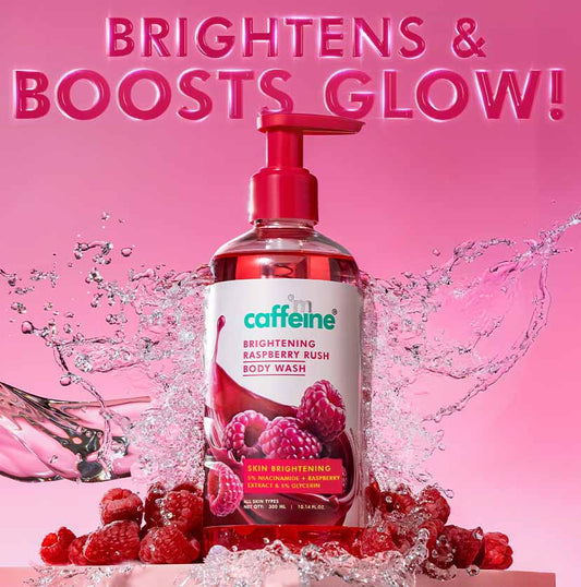Brightening Raspberry Body Wash | Vitamin C Rich -300 ml