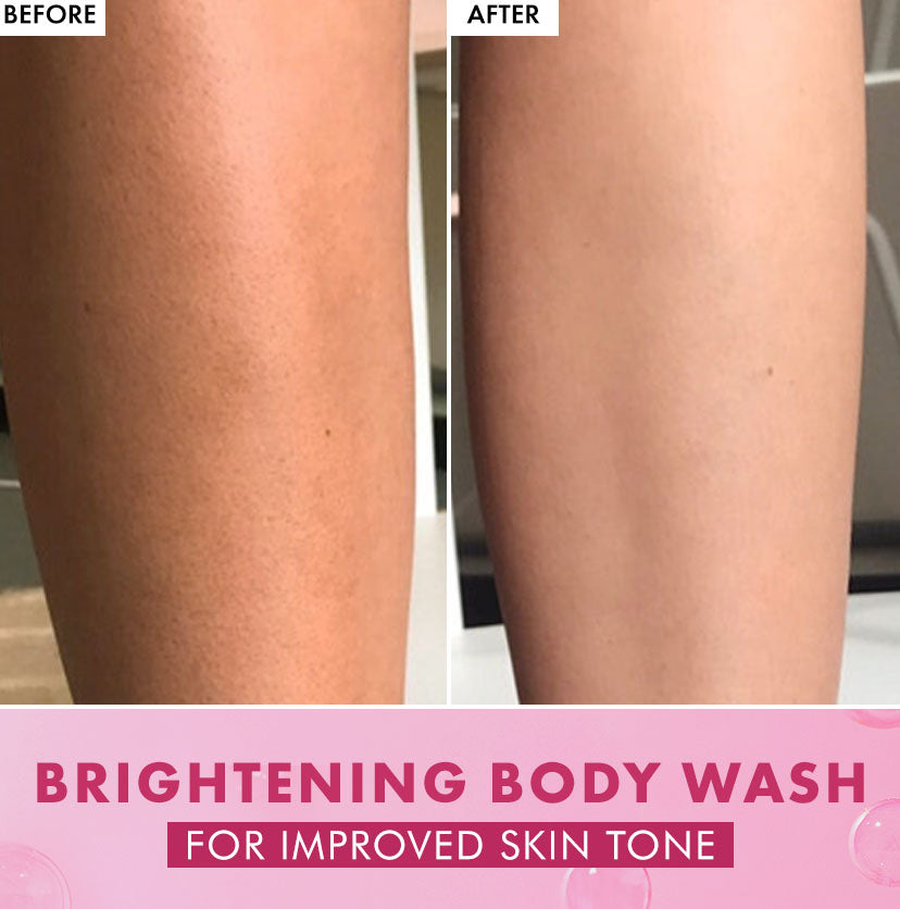 Brightening Raspberry Body Wash | Vitamin C Rich -300 ml - Pack of 2