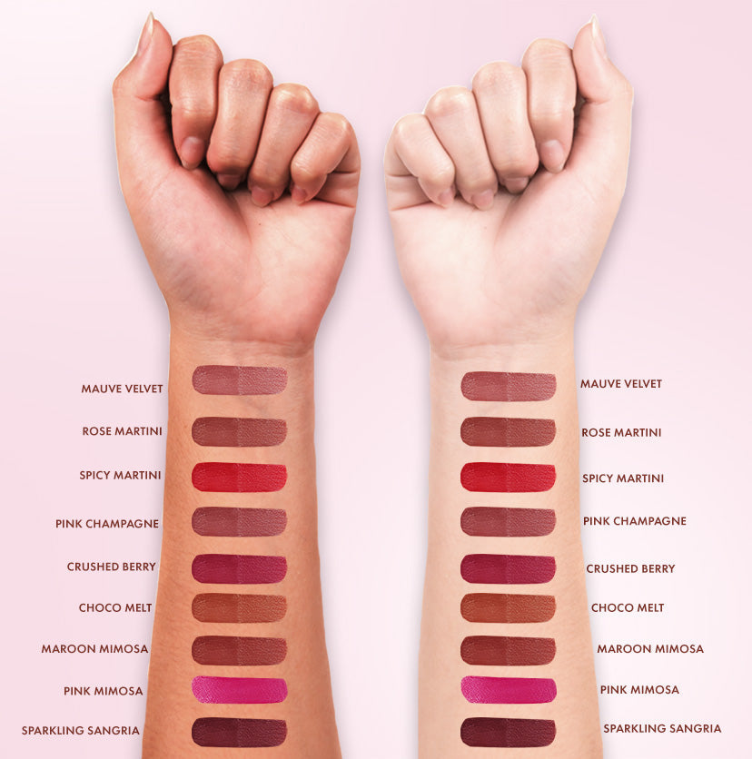 Creamy Matte Kiss Bullet Lipstick - Crushed Berry