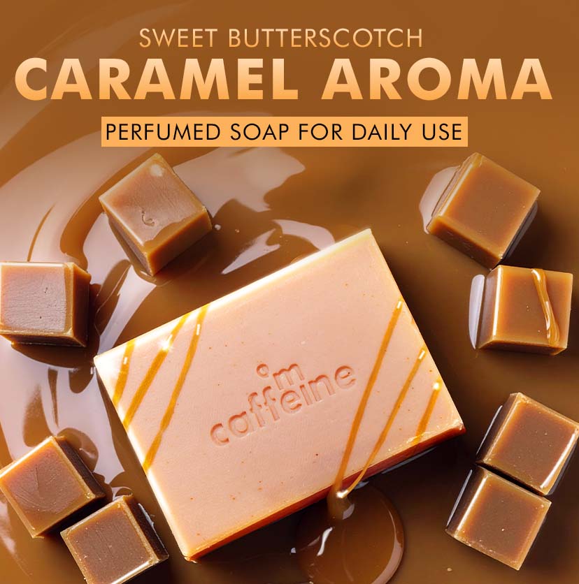 Exfoliating Tan Removal 1% Salicylic Acid & Lactic Acid Caramel Crunch Soap - 300g (3x100g)